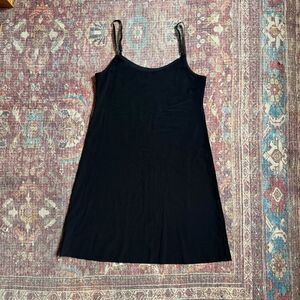 Commando M/L Black Mini Cami Slip Dress